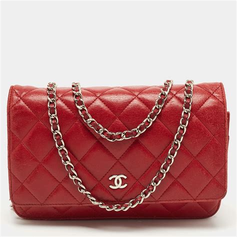 chanel quilted wallet on chain|chanel wallet original price.